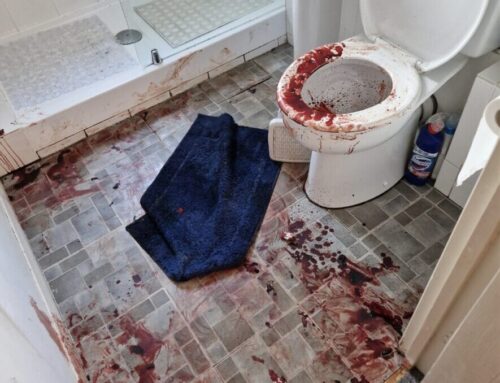 Why Friends and Family should not clean bodily fluids following an unattended death in the home